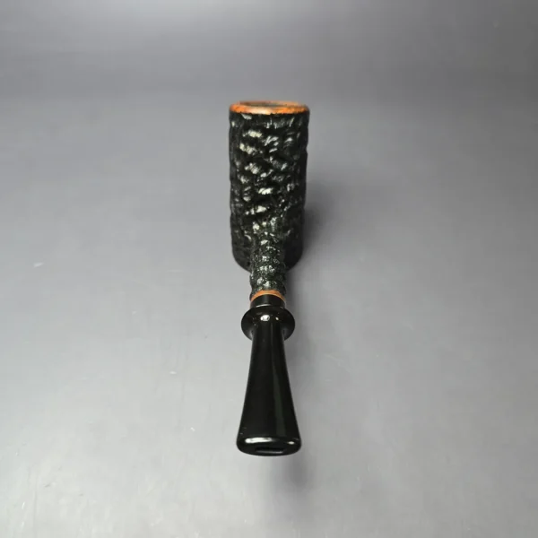 Mike Sebastian Bay Rusticated Hobo Poker Estate Briar Pipe, Danish Estates - Image 7