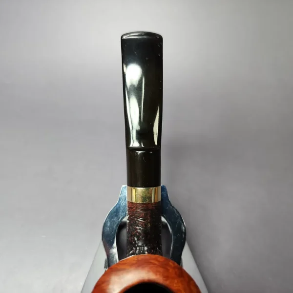 Brebbia Gemma 88 Sandblasted Dublin Estate Briar Pipe, Italian Estates - Image 7
