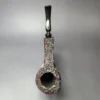 Burl King Sandblasted Magnum Freehand Estate Briar Pipe, Other Estates - Image 8