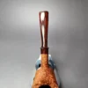 Pipe Tristan Ammonite Rusticated Poker Sitter Handmade Briar Pipe, New - Image 8