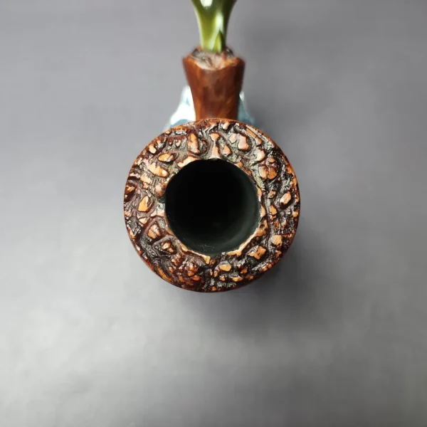Arendal Algerian Briar Smooth Freehand Estate Briar Pipe, Italian Estates - Image 8