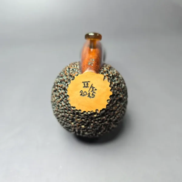 Moonlight Pipes "Sprouting Seed" Handmade Briar Pipe, New - Image 8