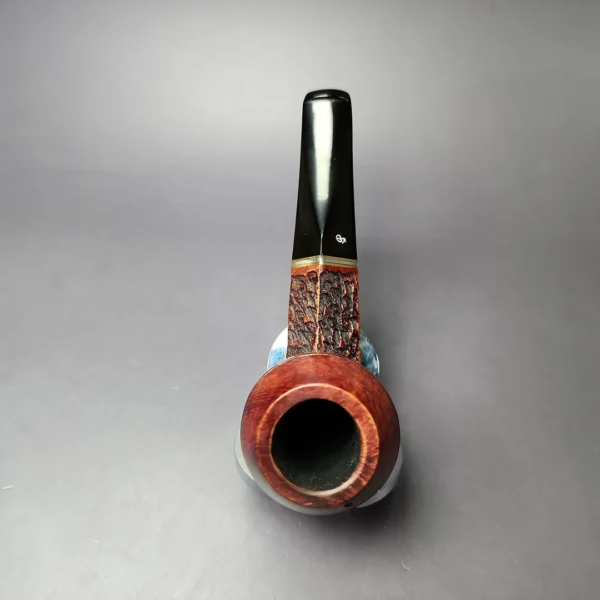 Peterson Captain Pete XL155 Rusticated Bulldog Estate Briar Pipe, Irish Estates - Image 8