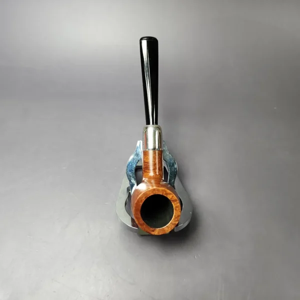 WDC Sterling Hand Made Army Mount Billiard Estate Briar Pipe, American Estates - Image 8