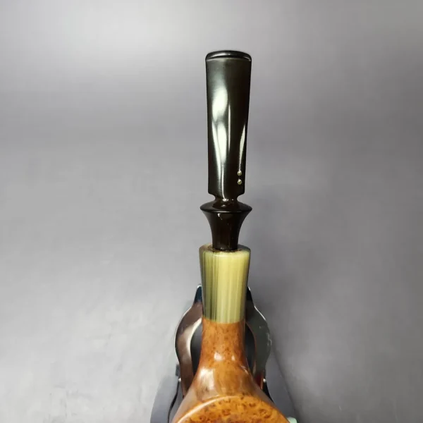 Savinelli Nonpareil 9904 Smooth Pickaxe Estate Briar Pipe, Italian Estates - Image 8