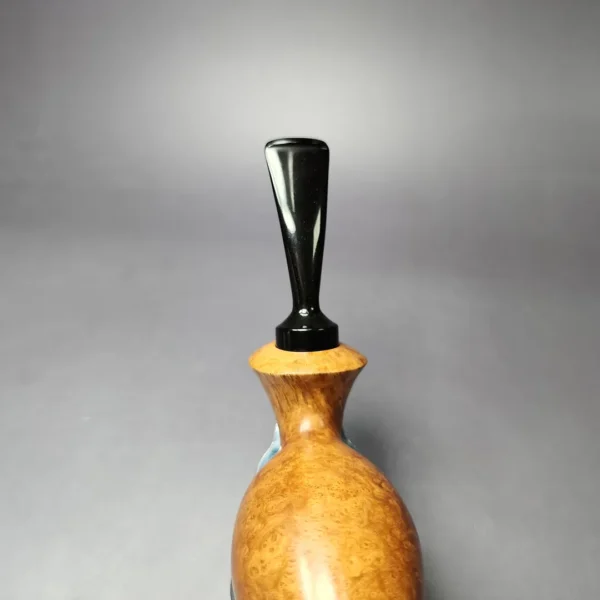 Kurt Huhn Smooth Egg Estate Briar Pipe, Unsmoked - Image 8