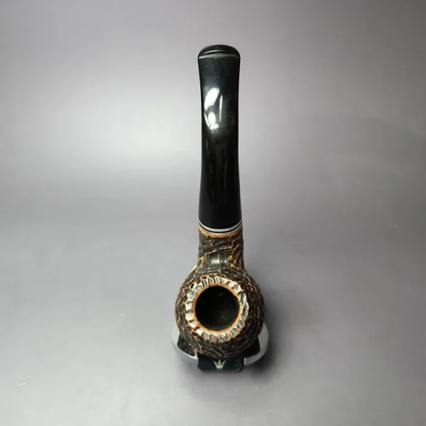 Peterson Dublin Filter XL02 Rusticated Apple Briar Pipe, Fishtail, New, 9mm - Image 8