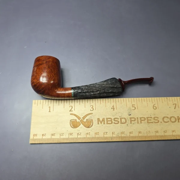 Moonlight Pipes "Taproot" Lovat Handmade Briar Pipe, New - Image 8
