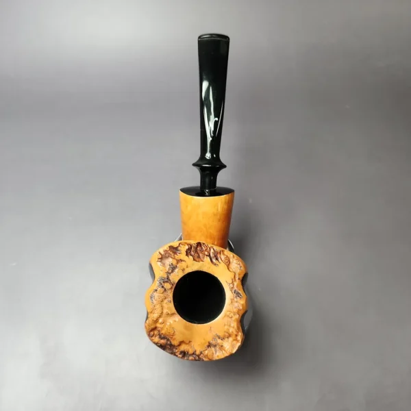 Nording Spiral Smooth Fluted Freehand Estate Briar Pipe, Unsmoked - Image 8