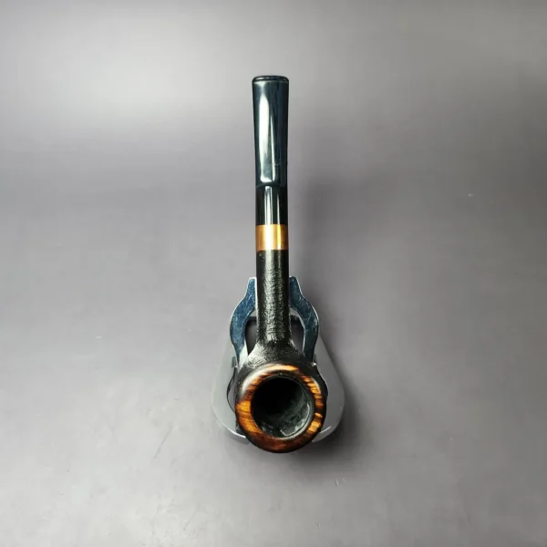 4th Generation Pipe of the Year 2023 by Bruno Nuttens Sandblasted Estate Briar Pipe, Unsmoked - Image 8