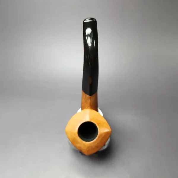 Ed Burak Connoisseur Smooth Panel Calabash Estate Briar Pipe, American Estates - Image 8