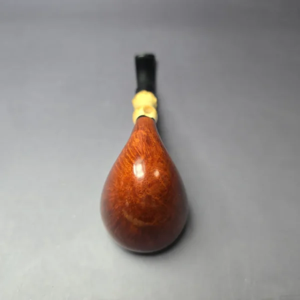 Stanwell Smooth Peewit w/ Bamboo Estate Briar Pipe, Unsmoked - Image 8