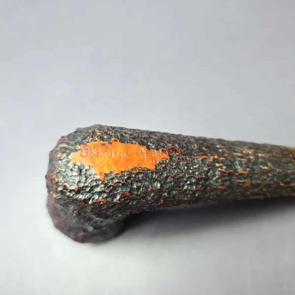 Savinelli Estella 915 Rusticated Lumberman Estate Briar Pipe, Italian Estates - Image 8
