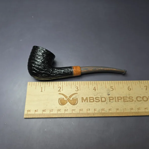 la Biota Economica Rusticated Dublin Handmade Briar Pipe, New - Image 8