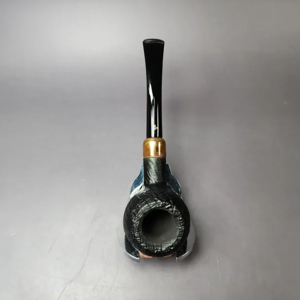 4th Generation Klassisk 406 Sandblasted Prince Estate Briar Pipe, Unsmoked - Image 8