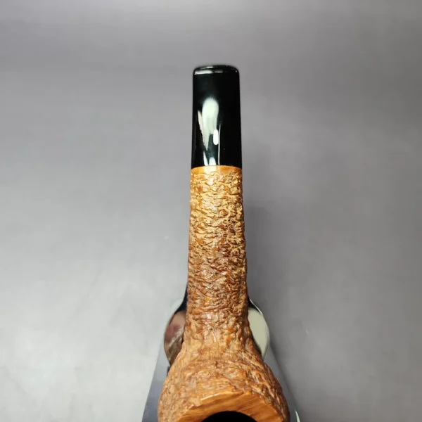 Castello Natural Vergin KK Rusticated Canadian Estate Briar Pipe, Italian Estates - Image 8