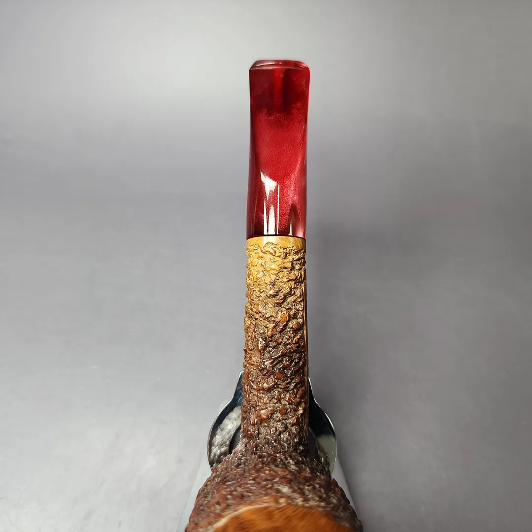 Sam Martin Christmas 1991 Carved Liverpool Estate Briar Pipe, American Estates - Image 8