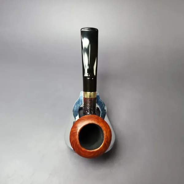 Brebbia Gemma 88 Sandblasted Dublin Estate Briar Pipe, Italian Estates - Image 8