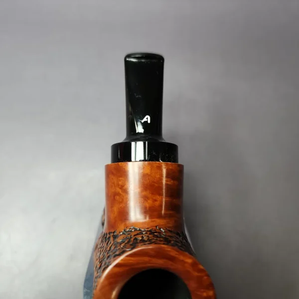 Ascorti Cool Business Reverse Calabash Poker Estate Briar Pipe, Italian Estates - Image 8