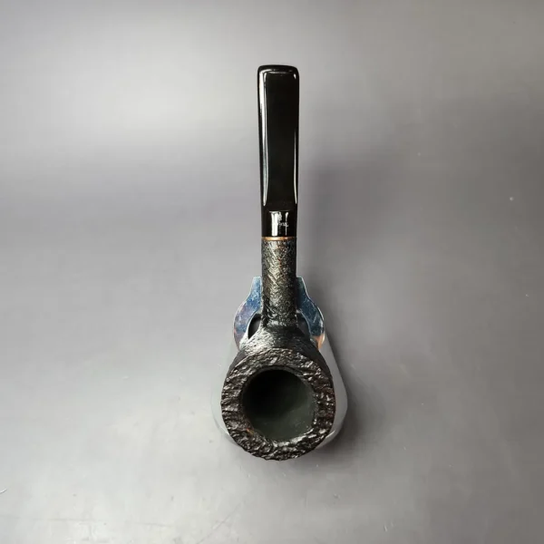 B. Barling & Sons 4059 Sandblasted Pot Estate Briar Pipe, English Estates - Image 8