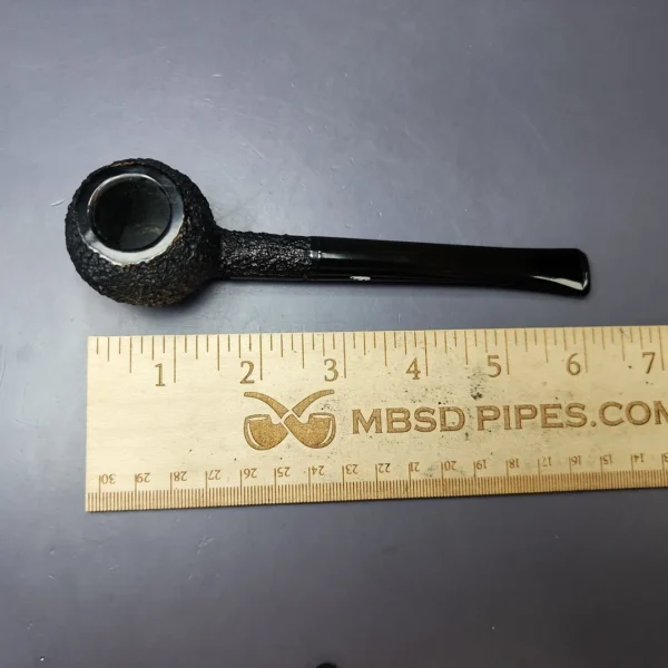 Kiko Rusticated Prince African Block Meerschaum Estate Pipe, Other Estates - Image 9