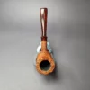 Pipe Tristan Ammonite Rusticated Poker Sitter Handmade Briar Pipe, New - Image 9