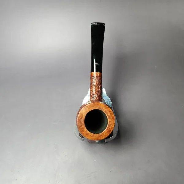 Baldo Baldi Sandblasted Billiard Estate Briar Pipe, Italian Estates - Image 9