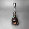Mina Pipes Sandblasted Belge w/ Horn Estate Briar Pipe, Unsmoked - Image 9