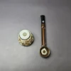 Falcon Extra with MBSD Meerschaum Rustic Dublin Block Meerschaum Bowl Pipe, New - Image 9