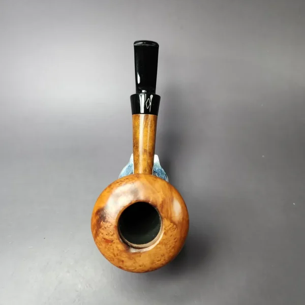 Brebbia Calabash Argento 2 Smooth Estate Briar Pipe, Italian Estates - Image 9