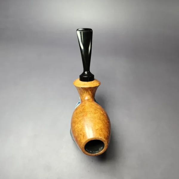Kurt Huhn Smooth Egg Estate Briar Pipe, Unsmoked - Image 9
