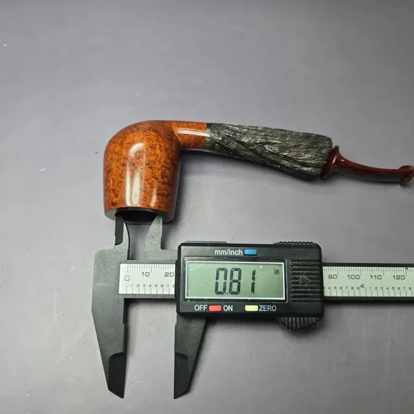 Moonlight Pipes "Taproot" Lovat Handmade Briar Pipe, New - Image 9