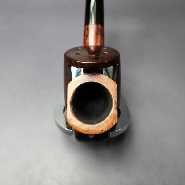 Orlik Hurricane H54 Smooth Wind Cap Billiard Estate Briar Pipe, English Estates - Image 9