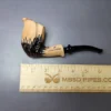 Nording Signature Partially Rusticated Freehand Estate Briar Pipe, Unsmoked - Image 9