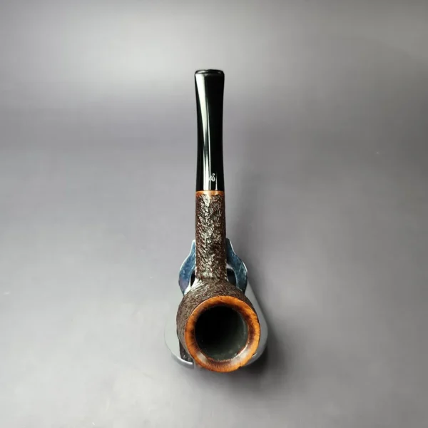 Auld Erin (by Peterson) 106 Rusticated Billiard Estate Briar Pipe, Irish Estates - Image 9
