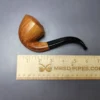 Ed Burak Connoisseur Smooth Panel Calabash Estate Briar Pipe, American Estates - Image 9