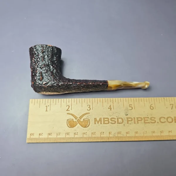 Savinelli Estella 915 Rusticated Lumberman Estate Briar Pipe, Italian Estates - Image 9