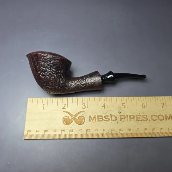 Savinelli Autograph Sandblasted Dublin Estate Briar Pipe, Italian Estates - Image 9