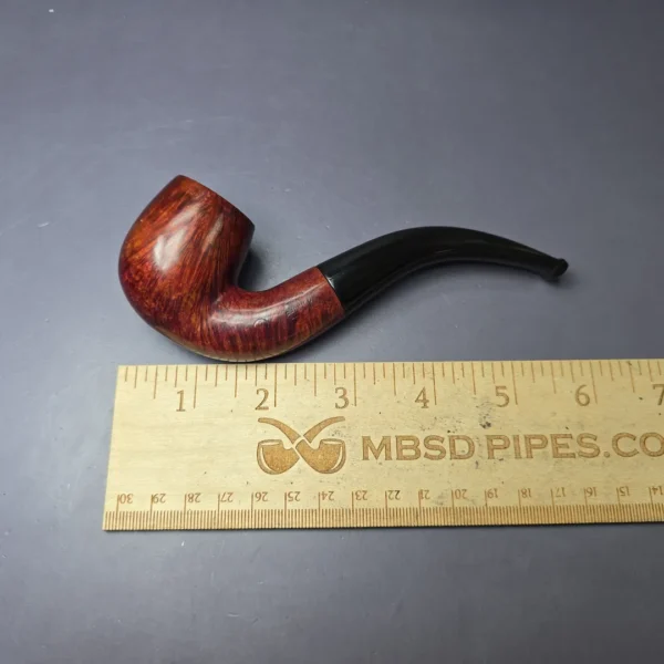 Dunhill c.1920-22 Bruyere (A) 125 Smooth Bent Billiard Estate Briar Pipe, English Estates - Image 9