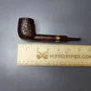 Caesare Barontini Padua 02 Sandblasted Lovat Estate Briar Pipe, Unsmoked, 9mm - Image 9