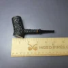 Mike Sebastian Bay Rusticated Hobo Poker Estate Briar Pipe, Danish Estates - Image 9