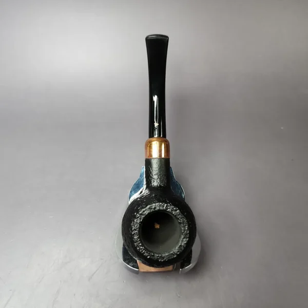4th Generation Klassisk 406 Sandblasted Prince Estate Briar Pipe, Unsmoked - Image 10