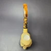 MBSD Meerschaum Masters by Kenan XL Skull Block Meerschaum Pipe, New - Image 9