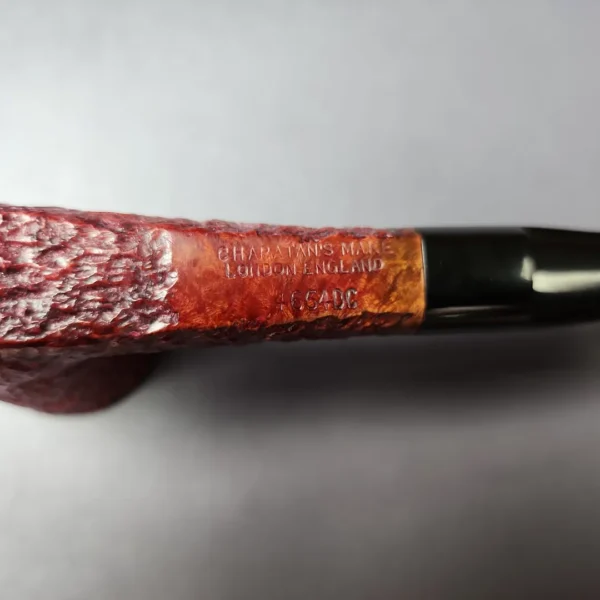 Charatans Make 654DC Sandblasted Skater Estate Briar Pipe, English Estates - Image 9