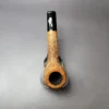Castello Natural Vergin KK Rusticated Canadian Estate Briar Pipe, Italian Estates - Image 9