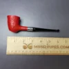 Ashton Claret XX Sandblasted Dublin w/ Silver Estate Briar Pipe, Unsmoked - Image 9