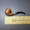 WDC Sterling Hand Made Army Mount Bent Billiard Estate Briar Pipe, American Estates - Image 9