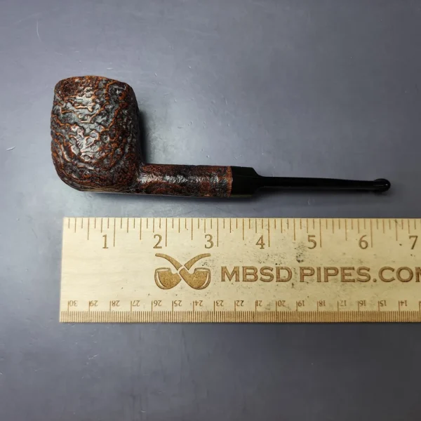 Barling King 6199 Sandblasted Billiard Estate Briar Pipe, English Estates - Image 10