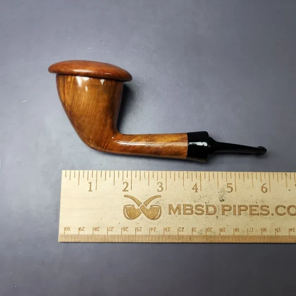 Brebbia Calabash Argento 2 Smooth Estate Briar Pipe, Italian Estates - Image 10