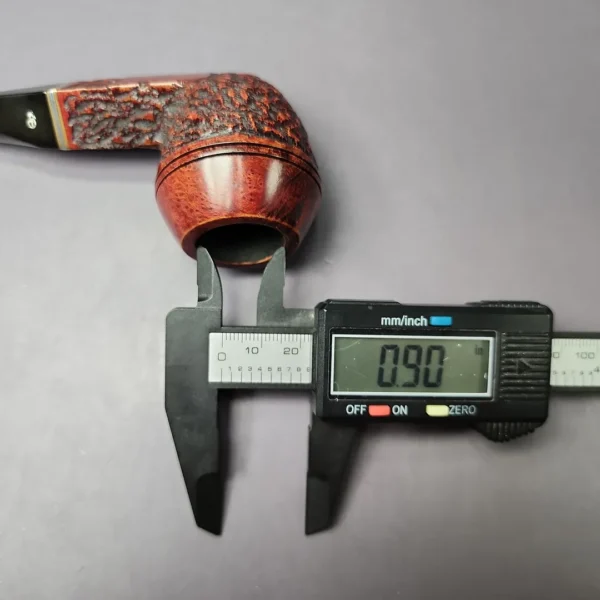 Peterson Captain Pete XL155 Rusticated Bulldog Estate Briar Pipe, Irish Estates - Image 10